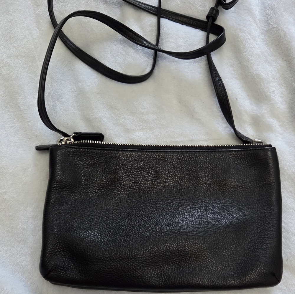 Coach Black Pebble Crossbody - Picture 3 of 8